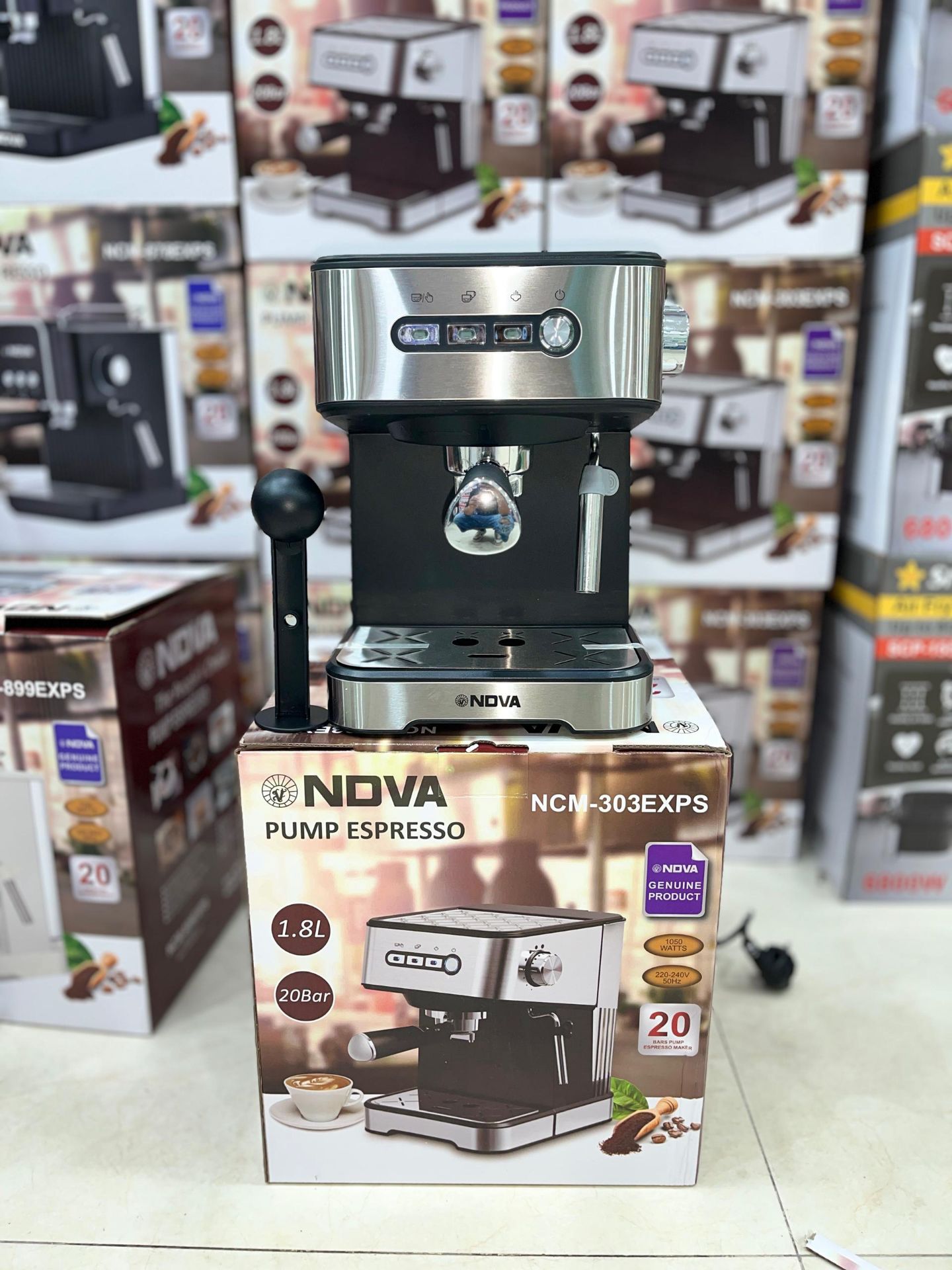 اسپرسو ساز   برند : ندوا اصلی  کد : 303   بار : 20